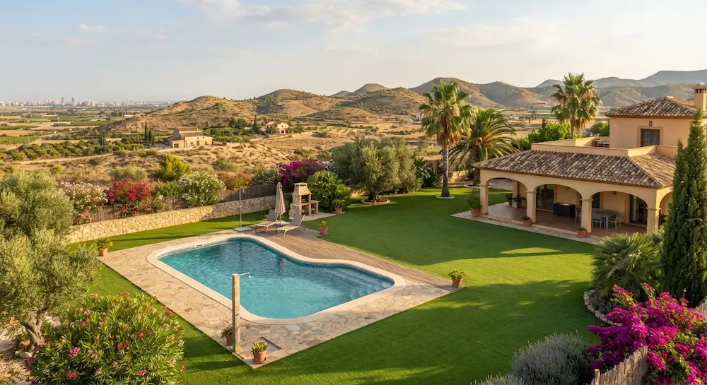 Artificial grass installation for homes and businesses in Murcia